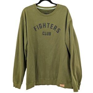 Kill Crew Fighters Club Sweatshirt XXL Green Oversized Boxing MMA Streetwear